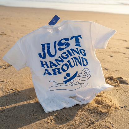 Just Hanging Around Tee + Puka Necklace