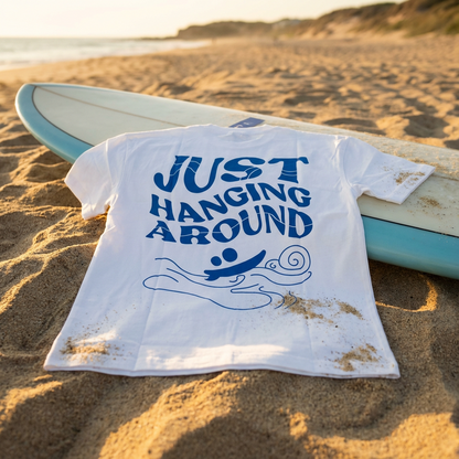 Just Hanging Around Tee + Puka Necklace